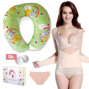 Комплект колан за след раждане + възглавница за кърмене